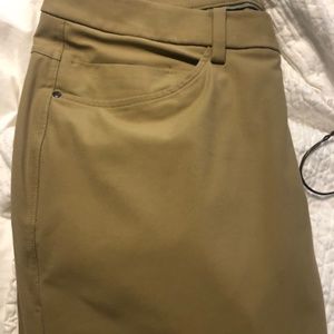 Men's Lululemon ABC Classic Pants - Khaki Size 34